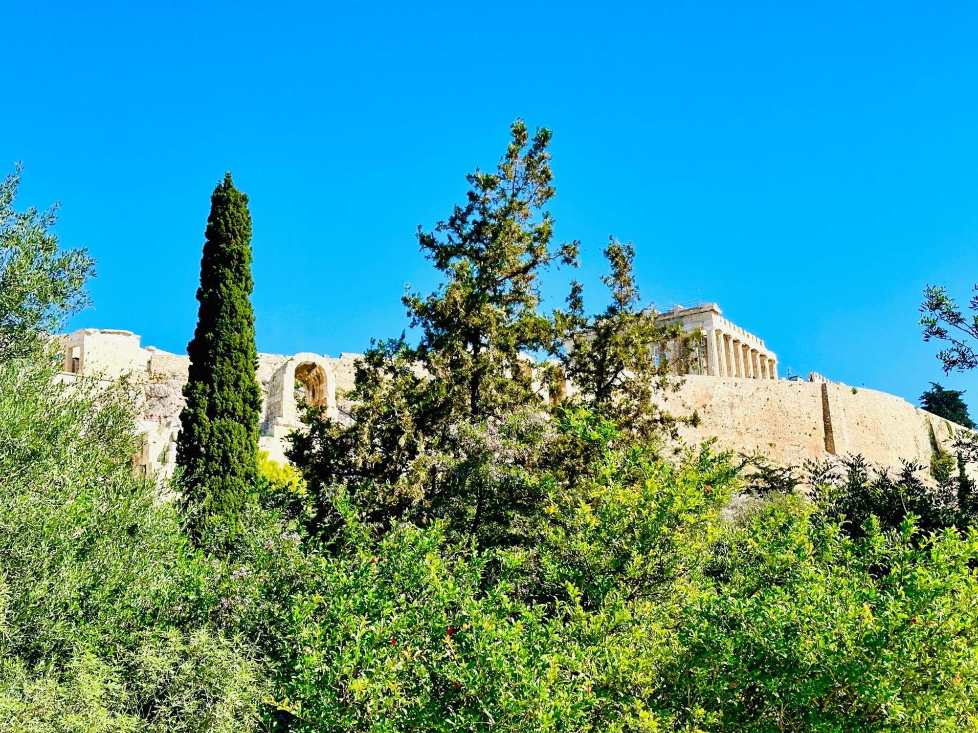 Chez Ethan, 5 Min A Pied De L'Acropole Atenas Exterior foto